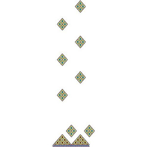 Square Border Embroidery Design