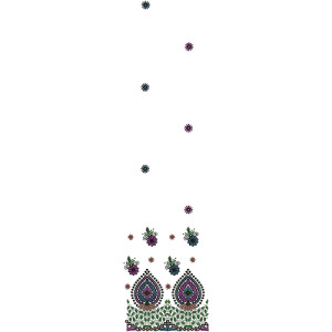 Daman Embroidery Design 13115