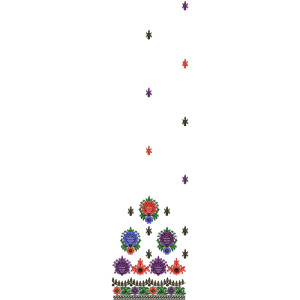 Daman Embroidery Design 13116