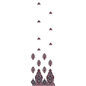 Stylish Embroidery Design 14521