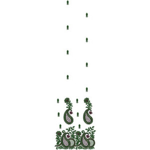 Adora Daman Style Embroidery Design 14525