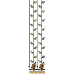 Daman Top Embroidery Design 15004