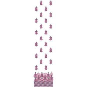 Online Indian Dress Daman Embroidery Design 15088