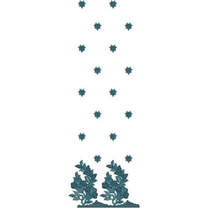 Promotional Latest Suit Embroidery Design 15926