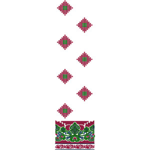 New Daman Embroidery Design 16204