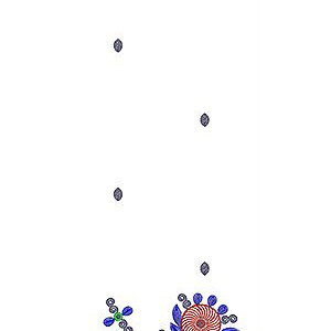 Mirror Stitch Pattern Embroidery Design 1713