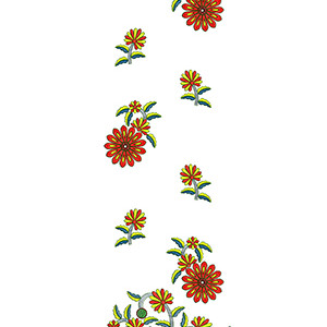 Arabia Abaya Muslim Wedding Dress Embroidery Design