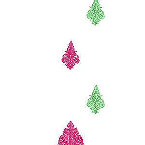 Floral Kurti Daman Style Design