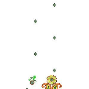 Women's Dresses Embroidery Design 1953