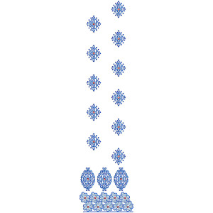 Daman Embroidery Design 19688