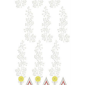 Daman Embroidery Design 20381