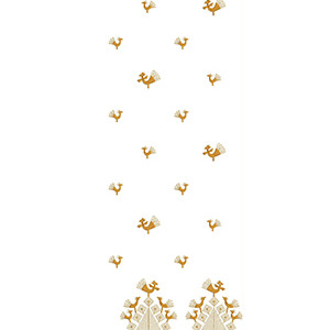 Fancy Daman Embroidery Design 21230