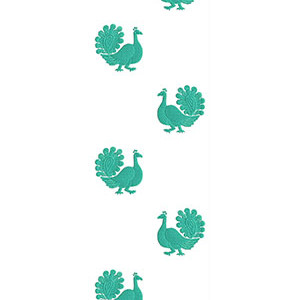 Pensive Peacock Embroidery Design 21962