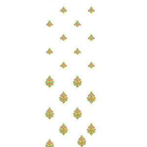 Kashmiri Stitch Daman Embroidery Design 22603