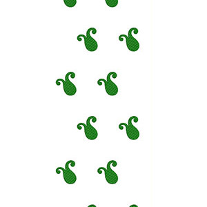 Pakistani Daman Dress Embroidery Design 23121