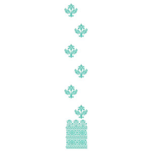 Latest Cross Stitch Daman Embroidery Design 23767