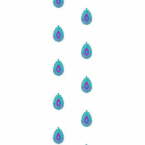 Traditional Mango Design Daman In Embroidery 23855