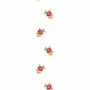 Blade Cutting Flower China Lace In Daman Embroidery 24476