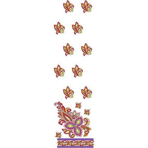 Allover Embroidery Design 3216
