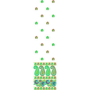 African Clothing Embroidery Design 3218