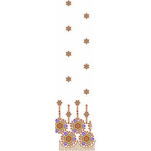 Yemani Dress Embroidery Design