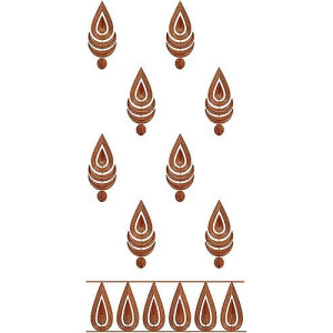 Cording Dress Fashion Embroidery Design