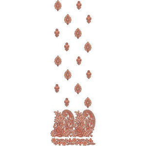 Cotton Thread Machine Embroidery Design