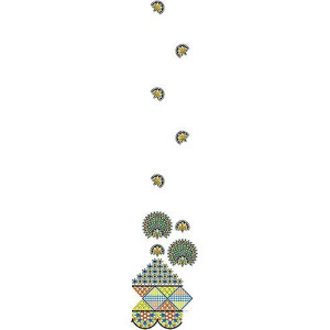 Lenin Suit Style Embroidery Daman Design