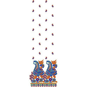 Women Embroidery Daman Design