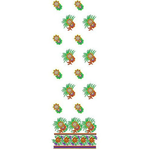 Tunisian Fashion Clothing Embroidery Design