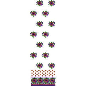 Kuwait Fashion Clothing Embroidery Design