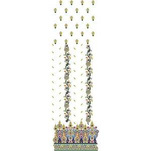 Ivory Embroidery Dress Design