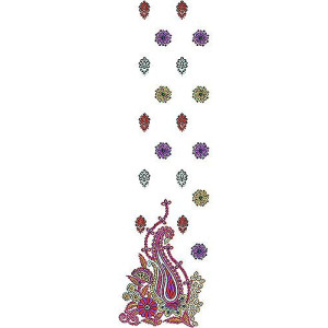 Designer Kurti Lawn Suit Embroidery Design