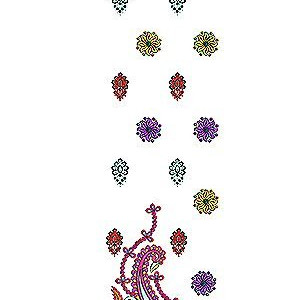 Designer Kurti Lawn Suit Embroidery Design