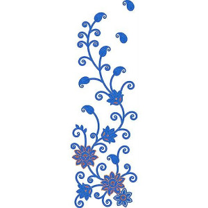 Traditional Dresses | Sequins Daman Embroidery Design