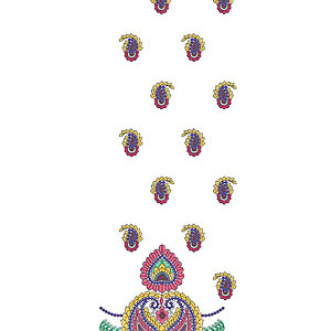 Princess Style Royal Look Embroidery Dress