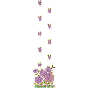 Wedding Party Wear Suit Embroidery Design