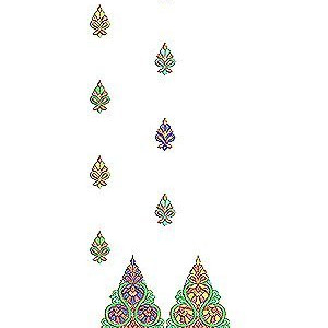 Traditional Winter Festival Clothing | Embroidery Design