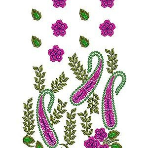 Fancy Wedding Suit Embroidery Design