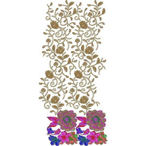 Italian Suit Daman Embroidery Designs