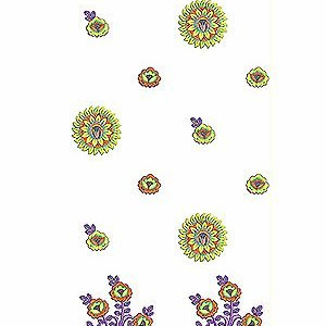 Designer Farasha Sequins Embroidery Design