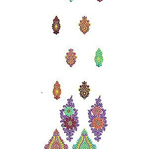 Printed Top Embroidery Design