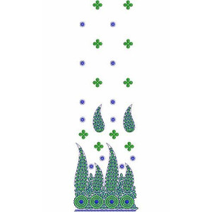 Kolkata Present Suit Embroidery Design