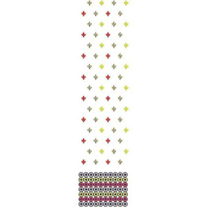 Round Stitches Suit Embroidery Design