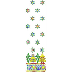 Corset Wedding Suit Embroidery Design