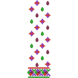 Elegant Suit Embroidery Design For Women