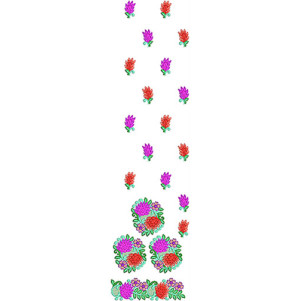 Pakistani Suit Embroidery Design