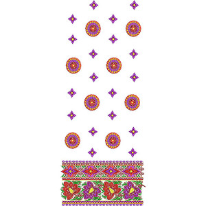 Latest Designer Indian Suit Embroidery Design