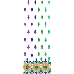 Latest Suit Embroidery Design For Women Dress