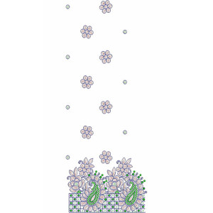 New indian Cording Suit Embroidery Design